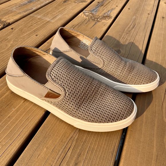 OluKai Shoes - Olukai Pehuea Slip-On Sneaker in Clay Colorway - Womens 8.5